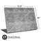 Natural Grey Concrete Universal Laptop 17in (13.8 x 10in) Skin
