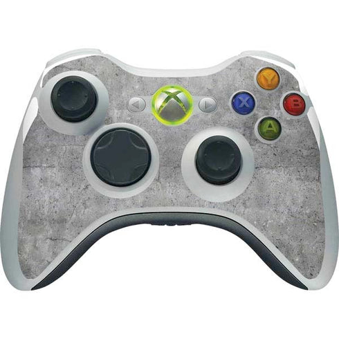 Natural Grey Concrete Xbox 360 Wireless Controller Skin