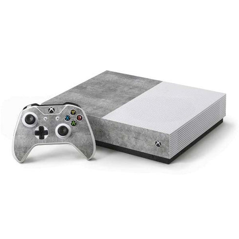 Natural Grey Concrete Xbox One S All-Digital Edition Bundle Skin