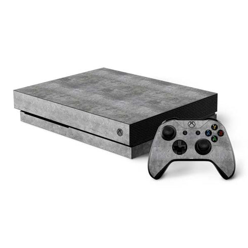Natural Grey Concrete Xbox One X Bundle Skin