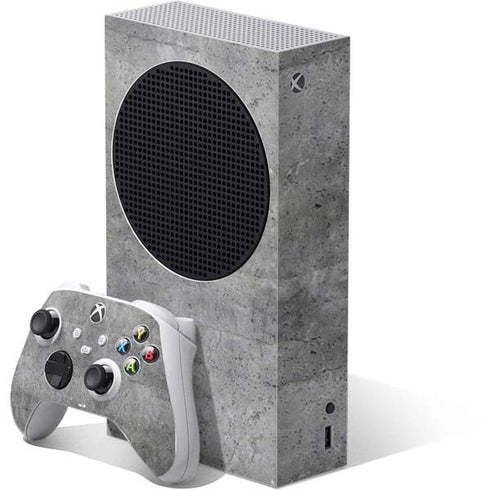 Natural Grey Concrete Xbox Series S Bundle Skin