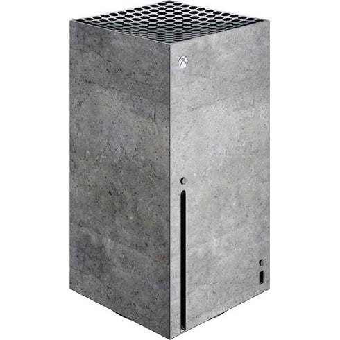 Natural Grey Concrete Xbox Series X Console Skin