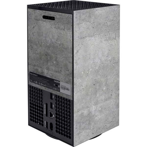 Natural Grey Concrete Xbox Series X Console Skin