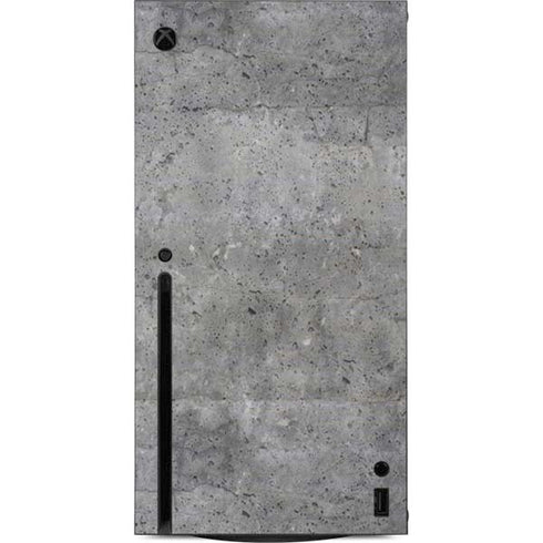 Natural Grey Concrete Xbox Series X Console Skin