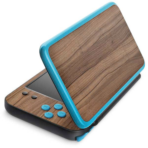 Natural Walnut Wood Nintendo 2DS XL (2017) Skin