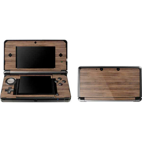 Natural Walnut Wood 3DS (2011) Skin