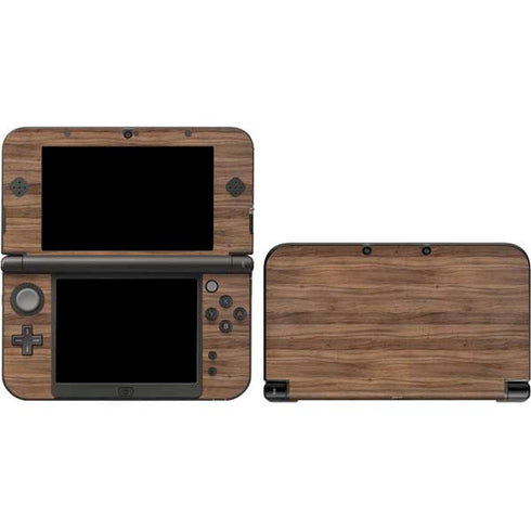 Natural Walnut Wood 3DS XL 2015 Skin