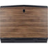 Natural Walnut Wood Dell Alienware Skin