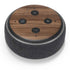 Natural Walnut Wood Amazon Echo Dot Skin