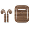 Natural Walnut Wood Apple AirPods 2 Skin