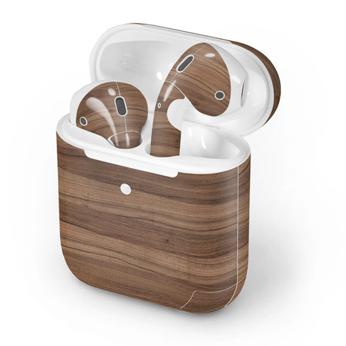 Natural Walnut Wood Apple AirPods 2 Skin