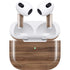 Natural Walnut Wood Apple AirPods (3rd Gen 2021) Skin