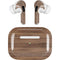 Natural Walnut Wood Apple AirPods Pro Skin