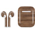 Natural Walnut Wood Apple AirPods Skin