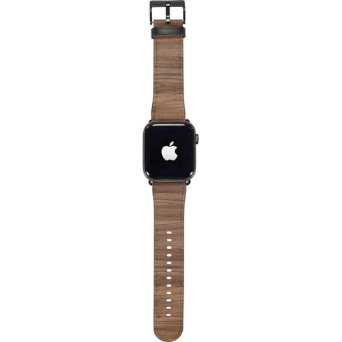 Natural Walnut Wood Apple Watch Band 42-44mm