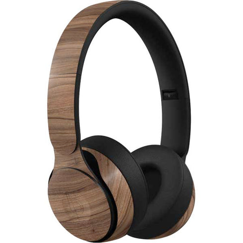 Natural Walnut Wood Beats Solo Pro Skin
