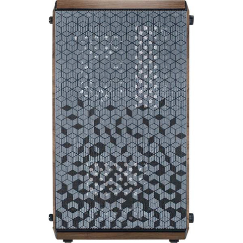 Natural Walnut Wood Cooler Master MasterBox Q300L Mini Tower Skin
