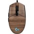 Natural Walnut Wood G203 Prodigy RGB Wired Gaming Mouse Skin