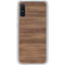 Natural Walnut Wood Galaxy A10e Clear Case