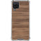 Natural Walnut Wood Galaxy A12 Clear Case