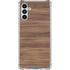 Natural Walnut Wood Galaxy A13 5G Clear Case