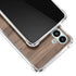 Natural Walnut Wood Galaxy A13 5G Clear Case