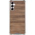Natural Walnut Wood Galaxy A15 5G Clear Case