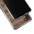 Natural Walnut Wood Galaxy A21 Clear Case