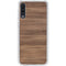 Natural Walnut Wood Galaxy A50 Clear Case