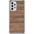 Natural Walnut Wood Galaxy A53 5G Clear Case