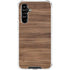 Natural Walnut Wood Galaxy A54 5G Clear Case