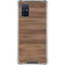 Natural Walnut Wood Galaxy A71 5G Clear Case