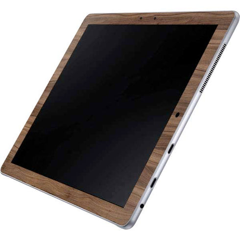 Natural Walnut Wood Galaxy Book 12in Skin