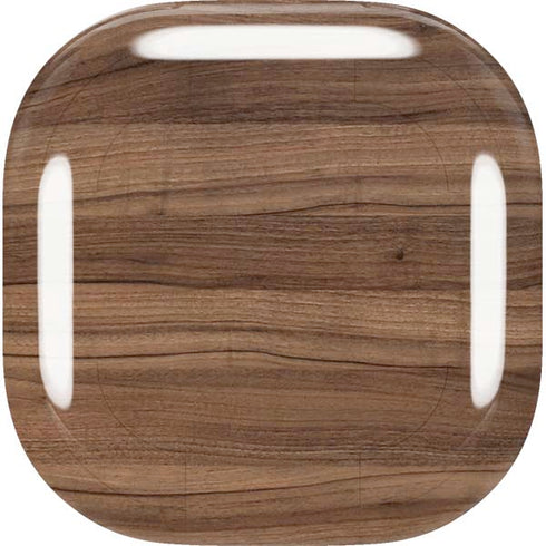 Natural Walnut Wood Galaxy Buds Live Skin