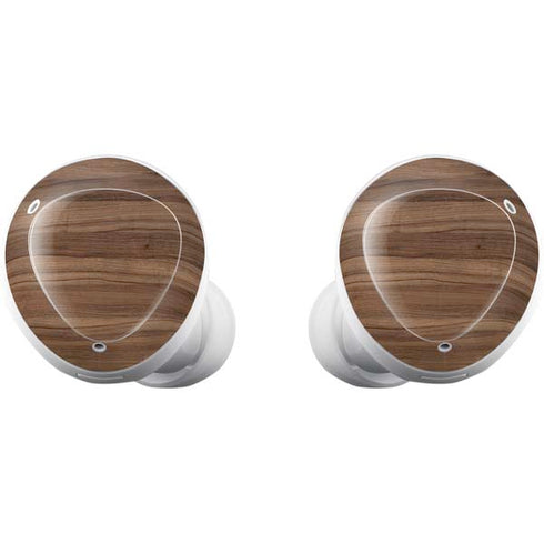Natural Walnut Wood Galaxy Buds Plus Skin