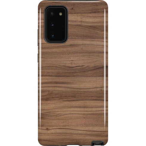 Natural Walnut Wood Galaxy Note20 5G Pro Case