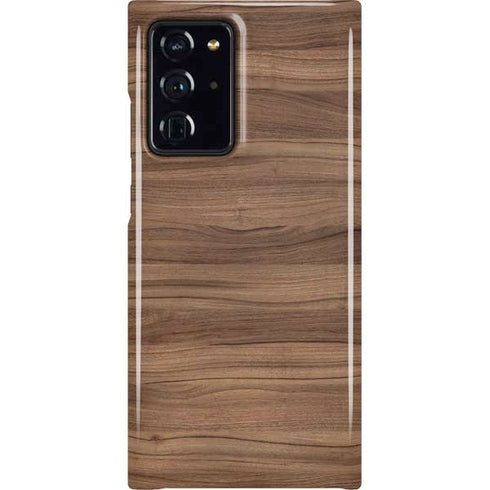 Natural Walnut Wood Galaxy Note20 Ultra 5G Lite Case