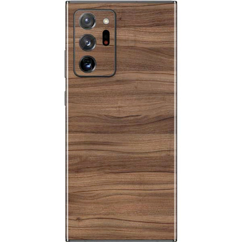 Natural Walnut Wood Galaxy Note20 Ultra 5G Skin