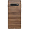 Natural Walnut Wood Galaxy S10 Skin