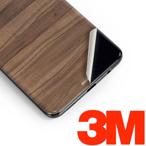Natural Walnut Wood Galaxy S10 Skin