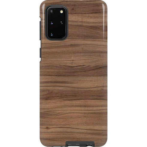 Natural Walnut Wood Galaxy S20 Plus Pro Case
