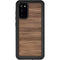 Natural Walnut Wood Galaxy S20 Waterproof Case