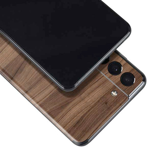 Natural Walnut Wood Galaxy S21 5G Skin