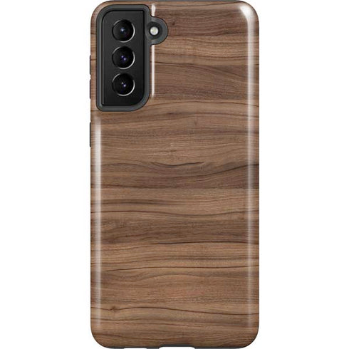 Natural Walnut Wood Galaxy S21 Plus 5G Pro Case