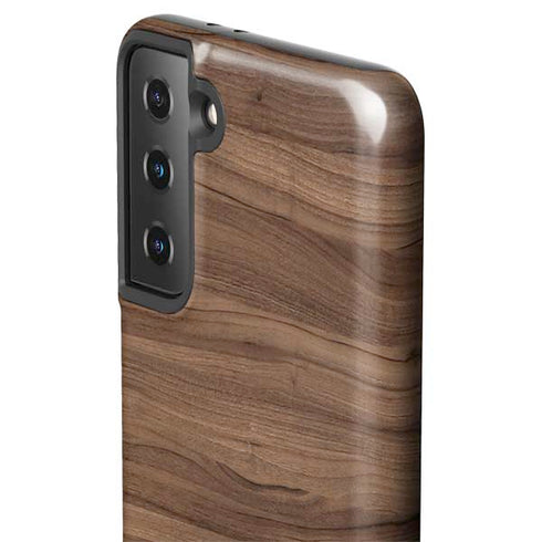 Natural Walnut Wood Galaxy S21 Plus 5G Pro Case