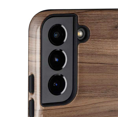 Natural Walnut Wood Galaxy S22 Plus Pro Case