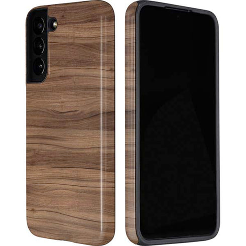 Natural Walnut Wood Galaxy S22 Plus Pro Case