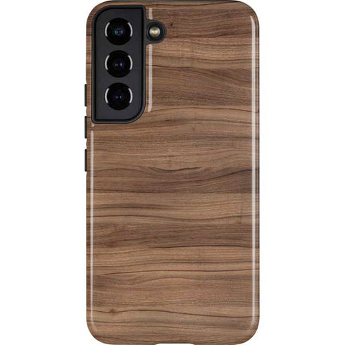 Natural Walnut Wood Galaxy S22 Pro Case