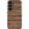 Natural Walnut Wood Galaxy S24 Plus Impact Case