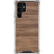 Natural Walnut Wood Galaxy S24 Ultra Clear Case